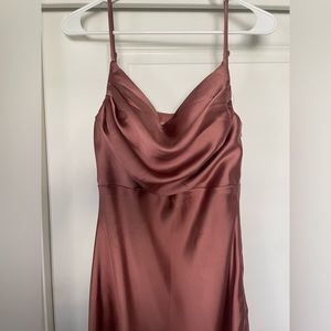 Revelry Skye Bridesmaid Dress in Desert Rose